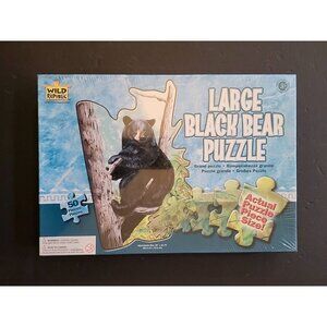 WILD REPUBLIC 64578 Large Children 50 pc Educational FLOOR PUZZLE Rare NOS 2008